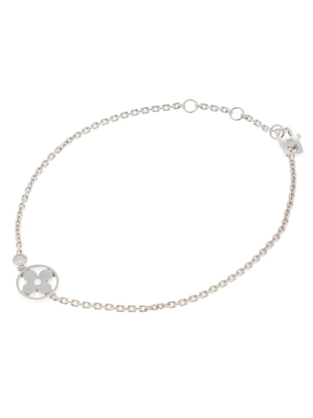 Louis Vuitton Bracelet Idy Blossom BL WG D 18k White Gold 18k